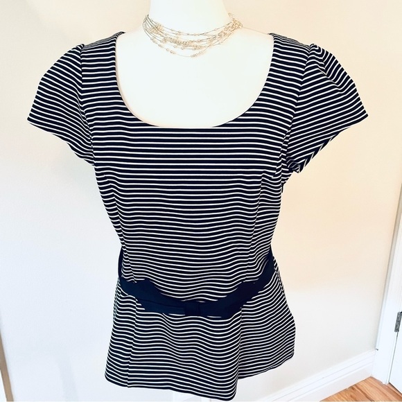 NWT White House Black Market Work Top - Size 12 women Blouse - Picture 4 of 17